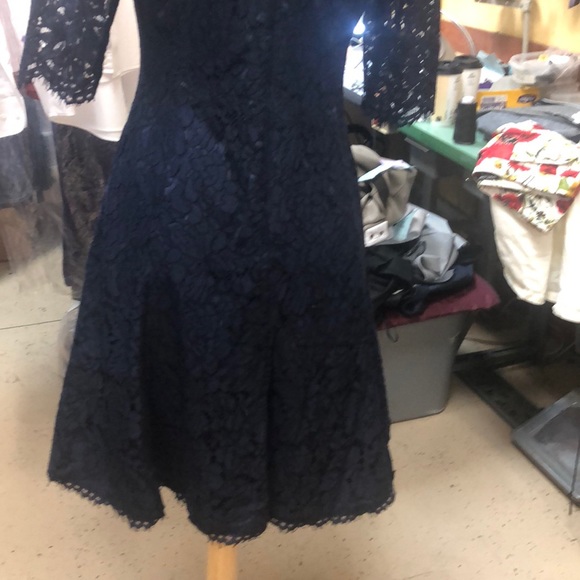 Navy blue lace dress from Eliza J. - Picture 5 of 7